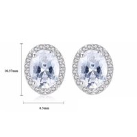 Boucles d'oreilles Gaurosa Femme Fantasy in Argent Zircone T-SE0053 - T-SE0053